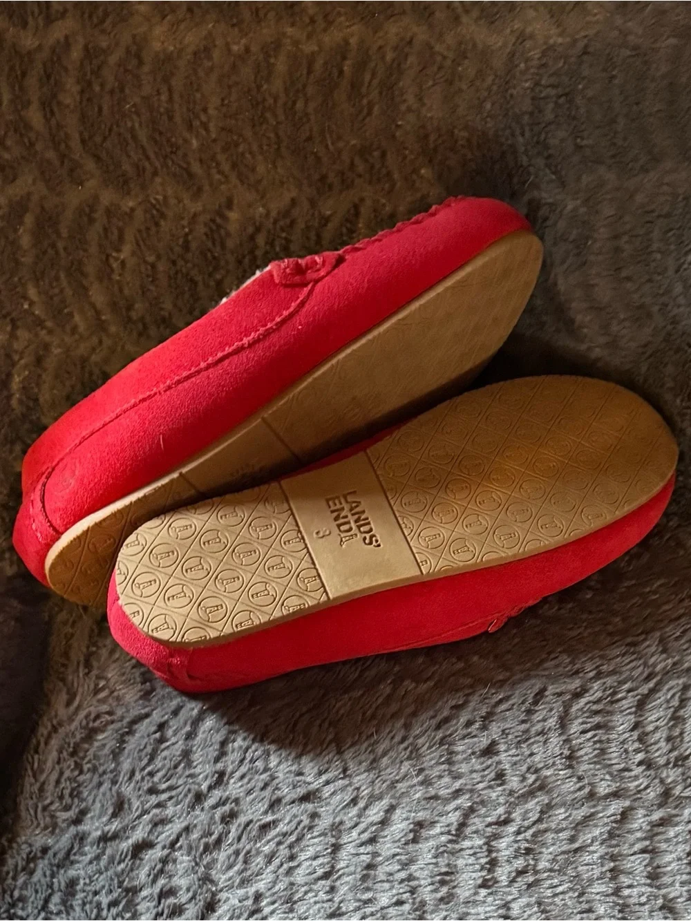 Lands End soft red